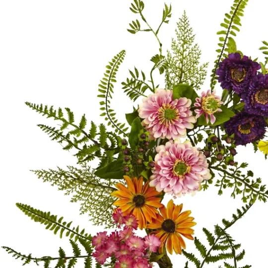 Kirkland's Home Colorful Mixed Floral Wreath- Wreaths