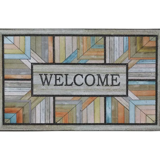 Kirkland's Home Colorful Roots Doormat- Doormats