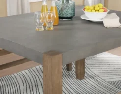Kirkland's Home Concrete Table And Stools 5-Pc. Dining Set- Dining Sets