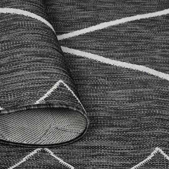 Kirkland's Home Connected Diamond Outdoor Area Rug, 8X10- Outdoor Rugs