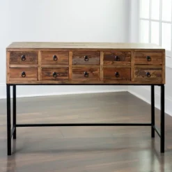 Kirkland's Home Console Table With Keeping Drawers- Console Tables