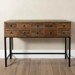 Kirkland's Home Console Table With Keeping Drawers- Console Tables