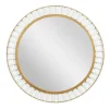 Kirkland's Home Contemporary Gold Frame With Beads Mirror- Decorative Mirrors