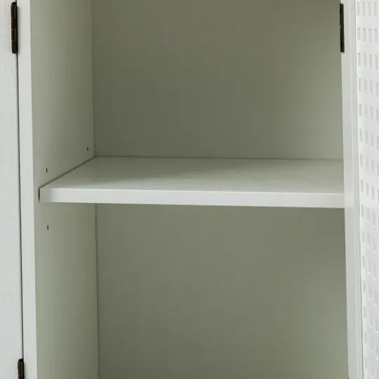 Kirkland's Home Contemporary Lattice Doors Sideboard- Cabinets & Sideboards