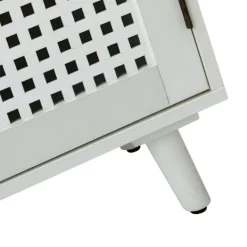 Kirkland's Home Contemporary Lattice Doors Sideboard- Cabinets & Sideboards