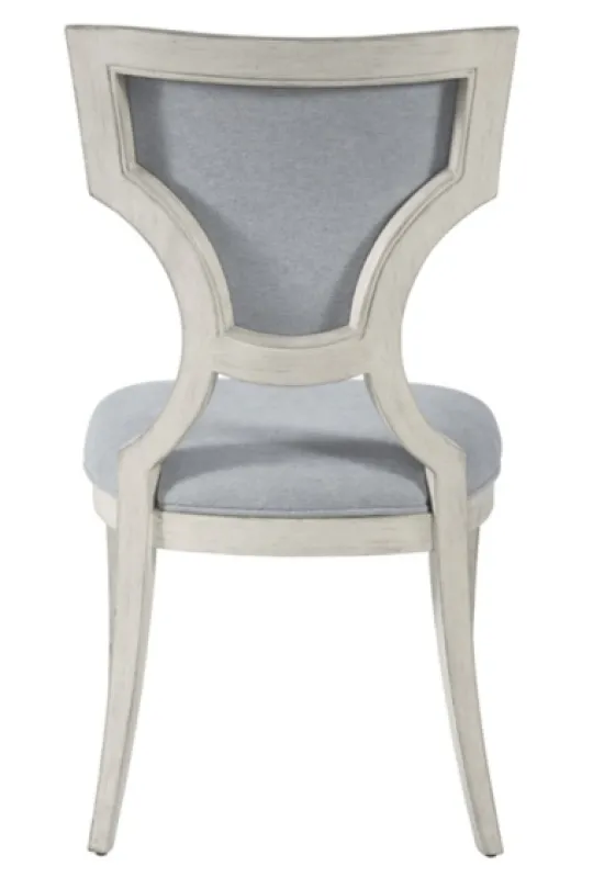 Kirkland's Home Cool And Ivory Dining Chair- Dining Chairs