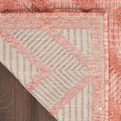 Kirkland's Home Coral Diamond Indoor/Outdoor Area Rug, 5X7- Outdoor Rugs
