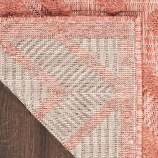 Kirkland's Home Coral Diamond Indoor/Outdoor Area Rug, 5X7- Outdoor Rugs