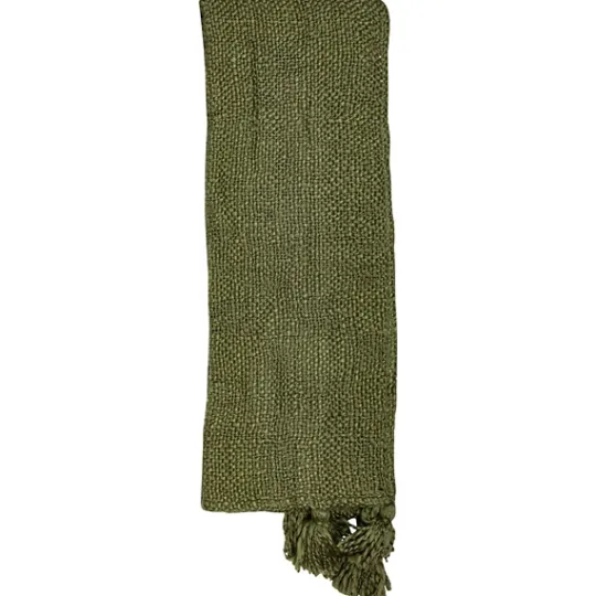 Kirkland's Home Corner Tassel Throw Blanket- Blankets & Throws