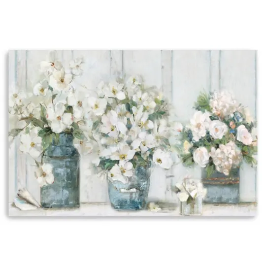 Kirkland's Home Cottage Mantle Canvas Art Print- Canvas Art