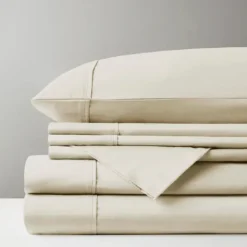 Kirkland's Home Cotton Blend Sateen 6-Pc. King Sheet Set- Bed Sheets