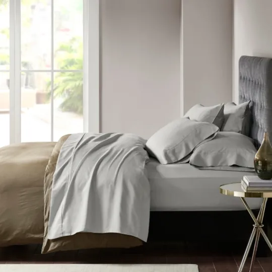 Kirkland's Home Cotton Blend Sateen 6-Pc. Queen Sheet Set- Bed Sheets