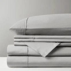 Kirkland's Home Cotton Blend Sateen 6-Pc. Queen Sheet Set- Bed Sheets