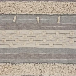 Kirkland's Home Cotton Fringe Eclectic Tufted Throw- Blankets & Throws