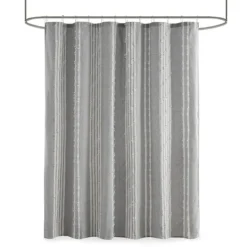 Kirkland's Home Cotton Jacquard Shower Curtain- Shower Curtains