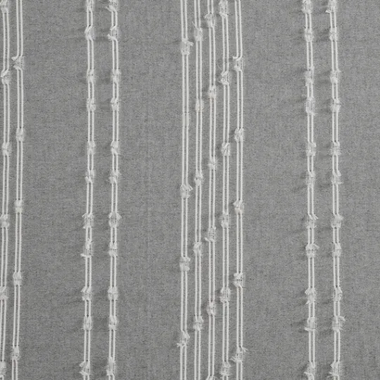 Kirkland's Home Cotton Jacquard Shower Curtain- Shower Curtains