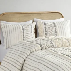 Kirkland's Home Cotton Tufted King 3-Pc. Comforter Set- Comforters
