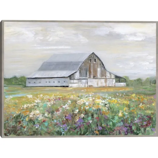 Kirkland's Home Country Fields Framed Canvas Art Print- Canvas Art