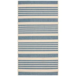 Kirkland's Home Courcy Transitional Outdoor Accent Rug- Outdoor Rugs