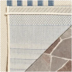 Kirkland's Home Courcy Transitional Outdoor Accent Rug- Outdoor Rugs