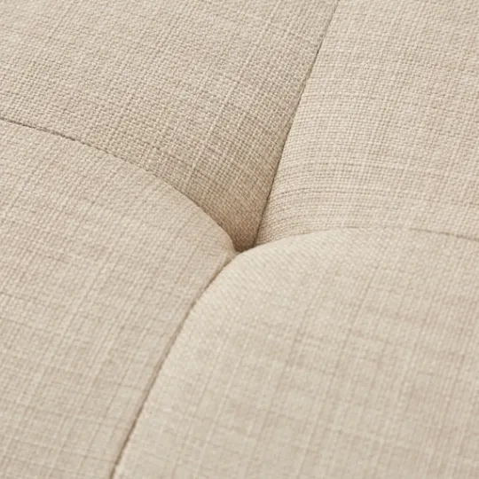 Kirkland's Home Cream Button Tufted Upholstered Accent Chair- Accent Chairs