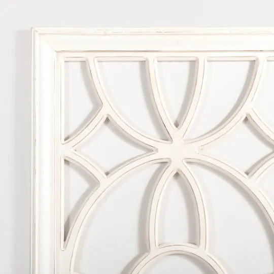 Kirkland's Home Cream Decorative Wood Wall Plaque- Wall Plaques