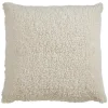 Kirkland's Home Cream Faux Lamb Fur Pillow- Pillows