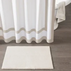 Kirkland's Home Cream High Pile Marshmallow Bath Mat, 30 In.- Bathroom Rugs