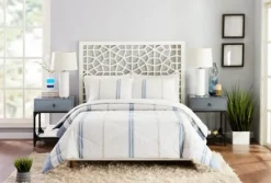 Kirkland's Home Cream Mason King 3-Pc. Comforter Set- Comforters