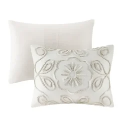 Kirkland's Home Cream Medallion California King Comforter Set- Comforters
