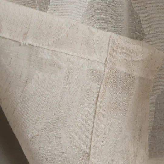 Kirkland's Home Cream Ogival Sheer Single Curtain Panel, 84 In.- Curtains & Drapes