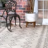 Kirkland's Home Cream Serna Tribal Outdoor Area Rug, 5X7- Outdoor Rugs
