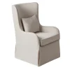 Kirkland's Home Cream Slipcovered Accent Chair- Accent Chairs