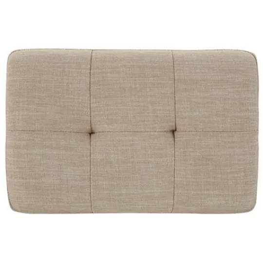 Kirkland's Home Cream Tufted Upholstered Counter Stools, Set Of 3- Bar Stools & Counter Height Stools