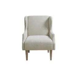 Kirkland's Home Cream Wingback Martha Stewart Accent Chair- Accent Chairs