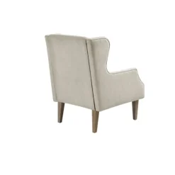 Kirkland's Home Cream Wingback Martha Stewart Accent Chair- Accent Chairs