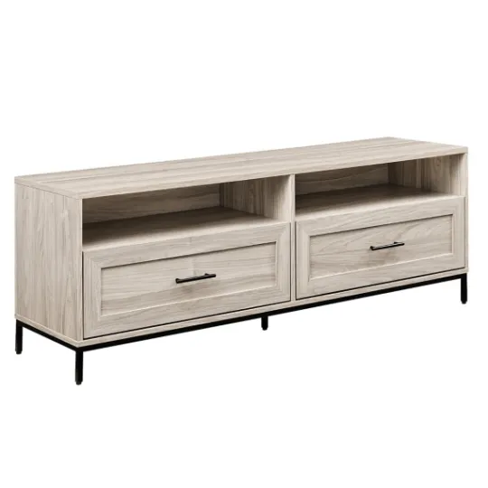 Kirkland's Home Cream Wood 2-Drawer Tv S D- Tv Stands & Media Consoles