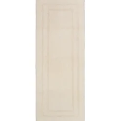 Kirkland's Home Creme Plush Reversible Cotton Bath Mat, 60 In.- Bathroom Rugs