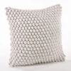 Kirkland's Home Crochet Pom Pom Cotton Pillow- Pillows