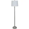 Kirkland's Home Crystal Spheres Brushed Nickel Floor Lamp- Floor Lamps