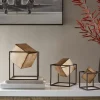 Kirkland's Home Cube Quad Sculptures, Set Of 3- Statues & Figurines