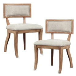 Kirkland's Home Curved Back Dining Chairs, Set Of 2- Dining Chairs