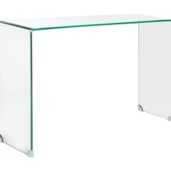 Kirkland's Home Curved Glass Console Table- Console Tables