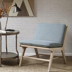 Kirkland's Home Cushion Ash Cane Back Accent Chair- Accent Chairs