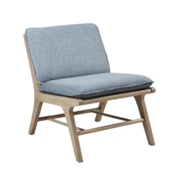 Kirkland's Home Cushion Ash Cane Back Accent Chair- Accent Chairs