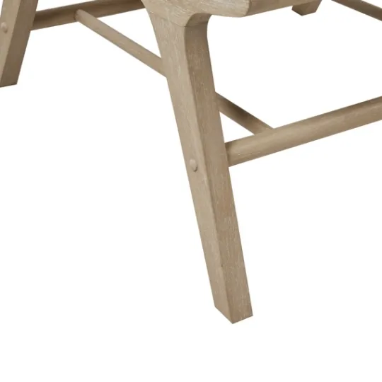 Kirkland's Home Cushion Ash Cane Back Accent Chair- Accent Chairs