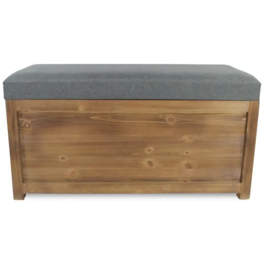 Kirkland's Home Cushioned Storage Benches, Set Of 2- Benches & Ottomans