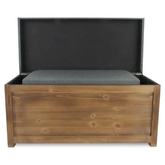 Kirkland's Home Cushioned Storage Benches, Set Of 2- Benches & Ottomans