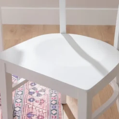Kirkland's Home Daisy Curved Plank 2-Pc. Accent Chair Set- Accent Chairs