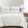 Kirkland's Home Daisy Trellis Ruffles 3-Pc. Queen Quilt Set- Quilts